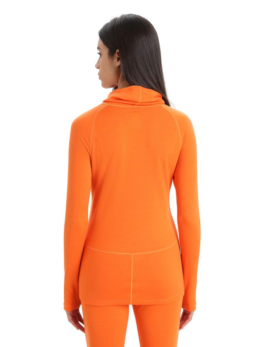 Flash Icebreaker MerinoFine™ Long Sleeve Roll Neck Women's Base Layers | AU 1894LISH